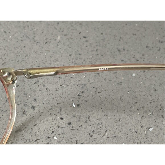 Jubilee 5675 BRM 54-17-140 Rose Crystal Plastic Full Rim Eyeglasses Frames ONLY main image 10